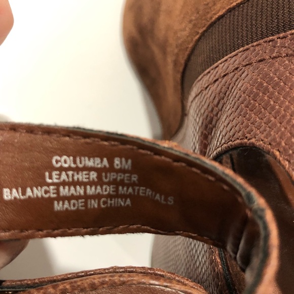 Naked Feet Brown Wedge Sandal - Picture 4 of 5